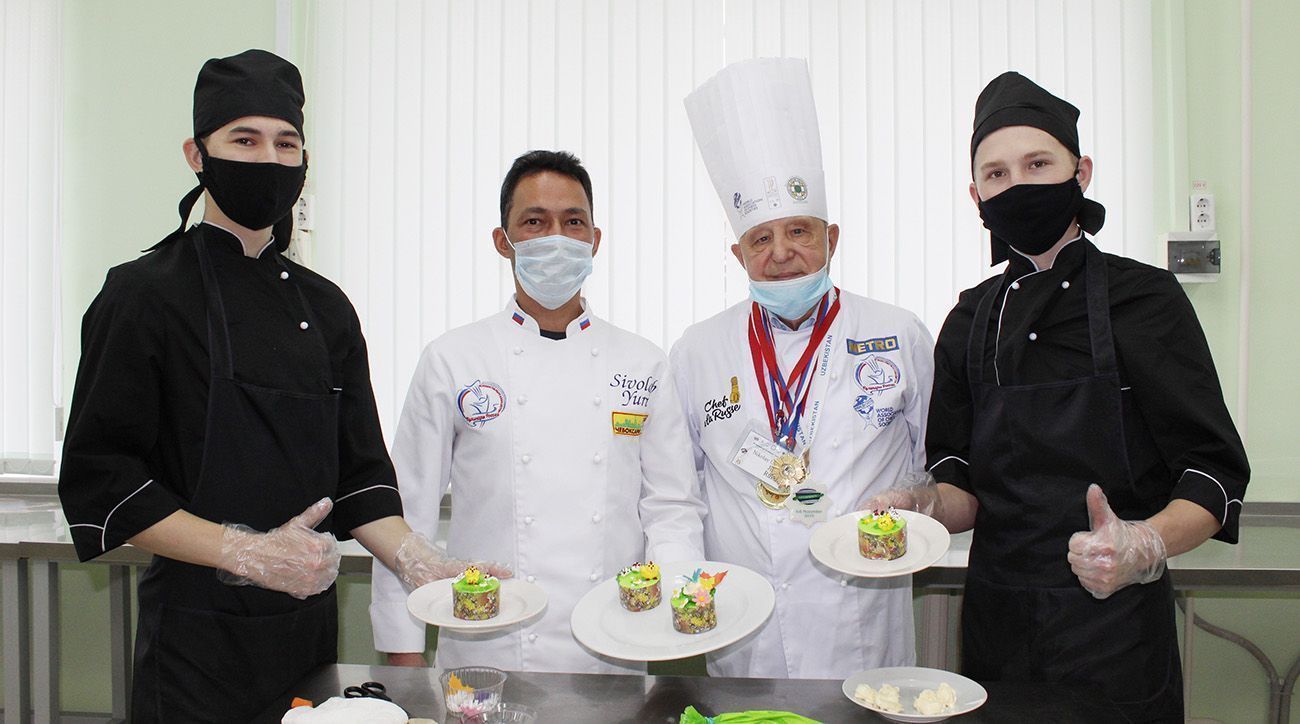 Победители кондитера. Republic of Korea International Culinary Competition.